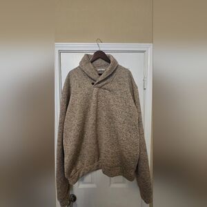 H2H Men's Turtleneck Sweater in Beige